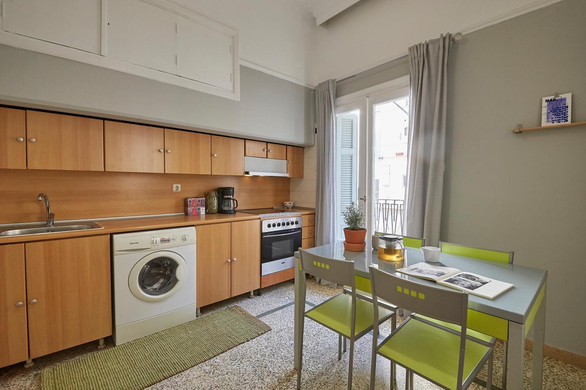 Bright Bright B Central Apartment With Balcony Салоники Экстерьер фото